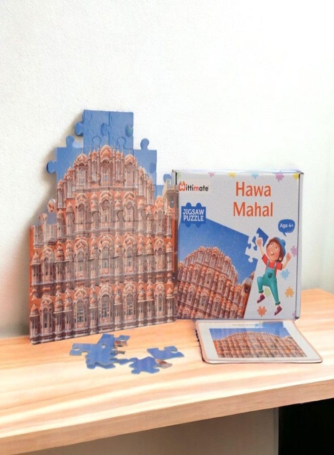Mittimate Hawa Mahal Jigsaw Puzzle Game for Kids Age 4 to 6 Old I 36 Pieces Puzzle Toy I Birthday Gift for Children - Image 4